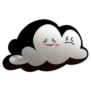 Laughing Cloud Cartoon PNG Jwp59 PNG