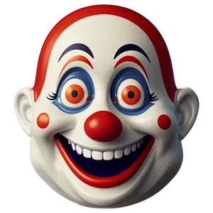 Laughing Clown Emoji PNG 05232024
