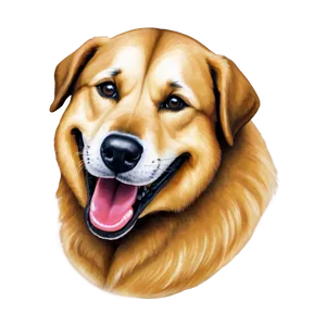 Laughing Dog Face Emoji PNG Hub