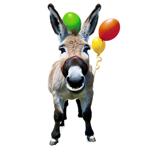 Laughing Donkey PNG 05232024