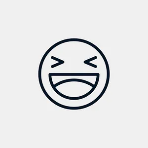 Laughing Emoji Graphic