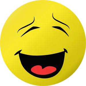 Laughing Emoji Graphic PNG image