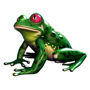 Laughing Frog Animation Png 06272024 PNG image