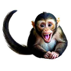 Laughing Monkey Design PNG Oha