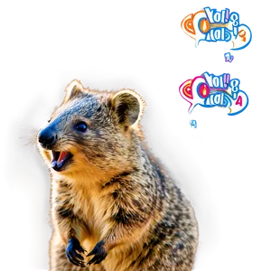 Laughing Quokka Mood PNG 06242024 PNG