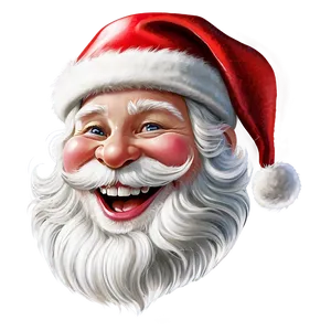 Laughing Santa Clipart Png Fcr PNG image