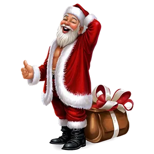 Laughing Santa Png 42 PNG image