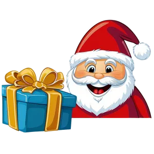 Laughing Santa PNG 90