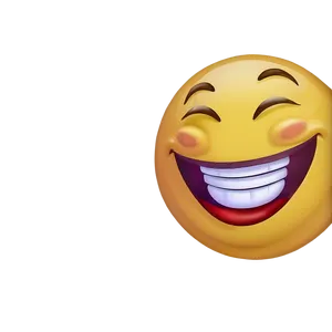 Laughing Smile Emoji PNG 36