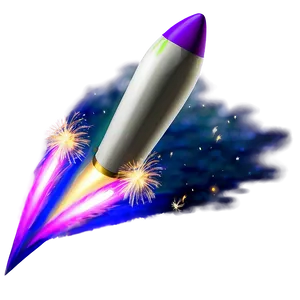 Launching Firework Rocket PNG 06212024