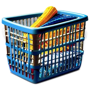 Laundry Basket D PNG image