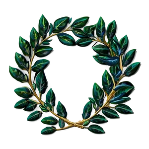Laurel Wreath Celebration PNG Efo PNG