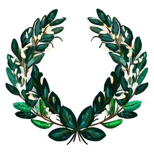 Laurel Wreath Celebration PNG Wme12 PNG
