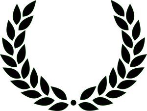 Laurel Wreath Graphic Design PNG image