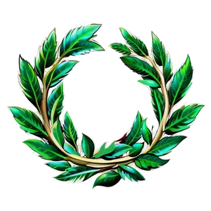 Laurel Wreath Logo PNG Bpy
