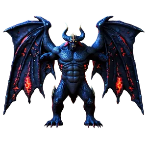 Lava Demon Wings PNG Uku PNG