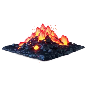 Lava Splash Effect PNG 06282024 PNG