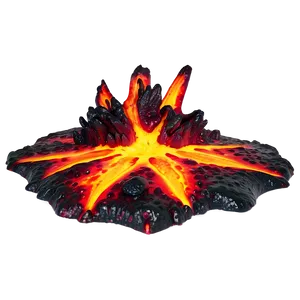 Lava Splash Effect PNG 06282024
