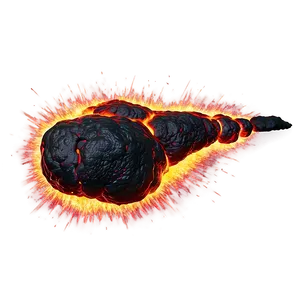 Lava Splash Effect PNG 84