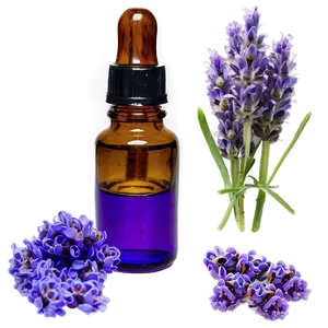 Lavender Essential Oil Drops PNG Vfj32 PNG