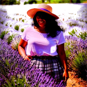 Lavender Farm Tour PNG Gvh20 PNG