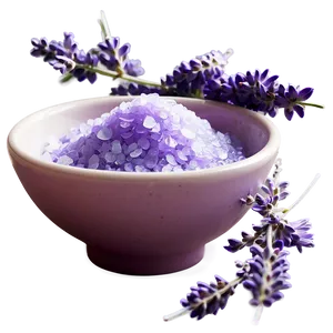 Lavender Fizzy Bath Salts PNG Egg6 PNG
