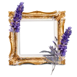 Lavender Frame PNG 2