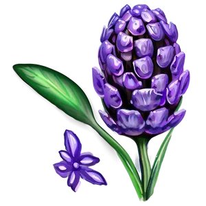 Lavender Petal PNG Sca