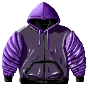 Lavender Purple Hoodie Clipart PNG 06292024
