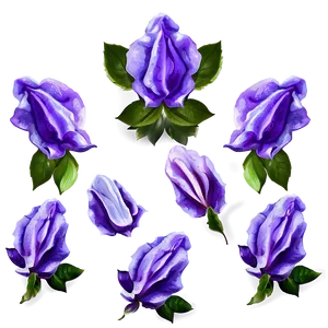 Lavender Rose Petals PNG 90 PNG