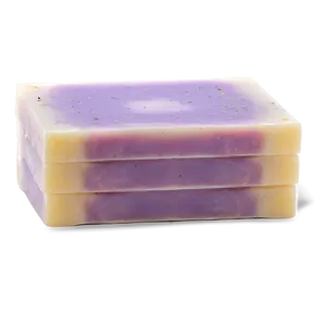 Lavender Soap Slice Png Qyi PNG image