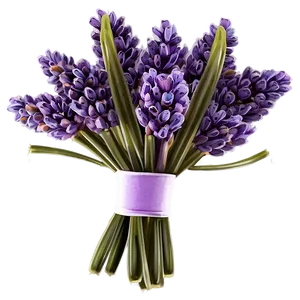 Lavender Wedding Bouquet PNG 06132024