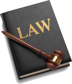 Law Bookand Gavel PNG image