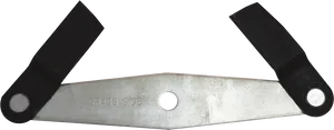 Lawnmower Blade Isolated PNG image