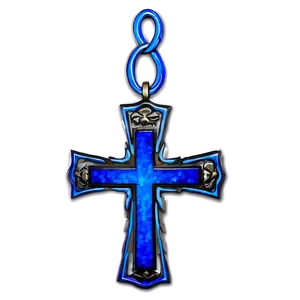 Layered Blue Cross PNG Ygo85 PNG