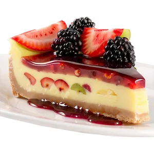 Layered Fruit Flan Recipe PNG 86