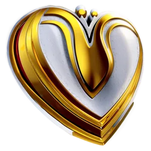 Layered Heart Clipart Cutout PNG 8