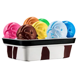 Layered Ice Cream Cup PNG 06262024 PNG