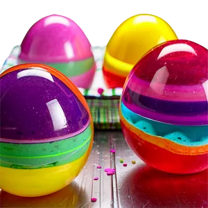 Layered Jello Easter Eggs PNG 25 PNG