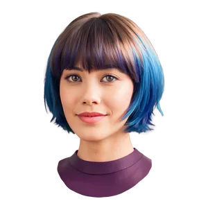 Layered Karen Haircut Png 06212024 PNG image