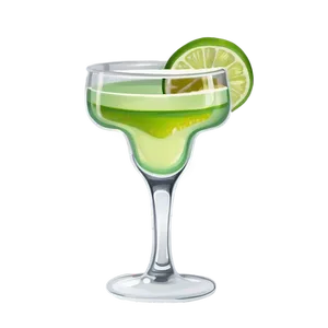 Layered Margarita Glass PNG Qug79 PNG