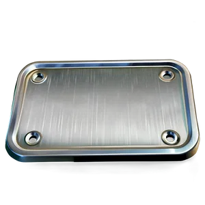 Layered Metal Plate PNG Fgp