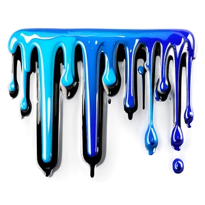 Layered Spray Paint Drip PNG 06282024
