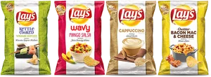 Lays Flavor Variety Pack PNG image