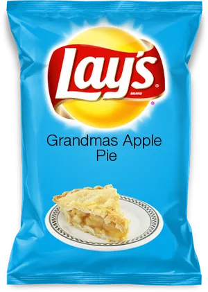 Lays Grandmas Apple Pie Flavor Chip Bag