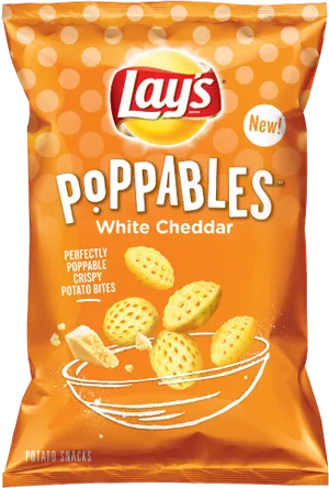 Lays Poppables White Cheddar Package