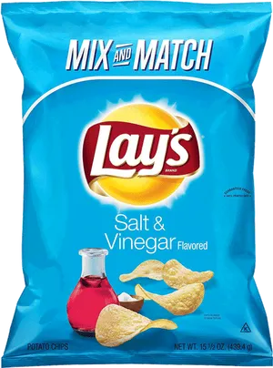 Lays Saltand Vinegar Chips Package PNG image