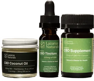 Lazarus Naturals C B D Products PNG image