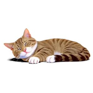 Lazy Cat Meme PNG 05212024