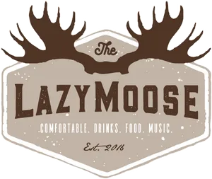 Lazy Moose Establishment Logo PNG image
